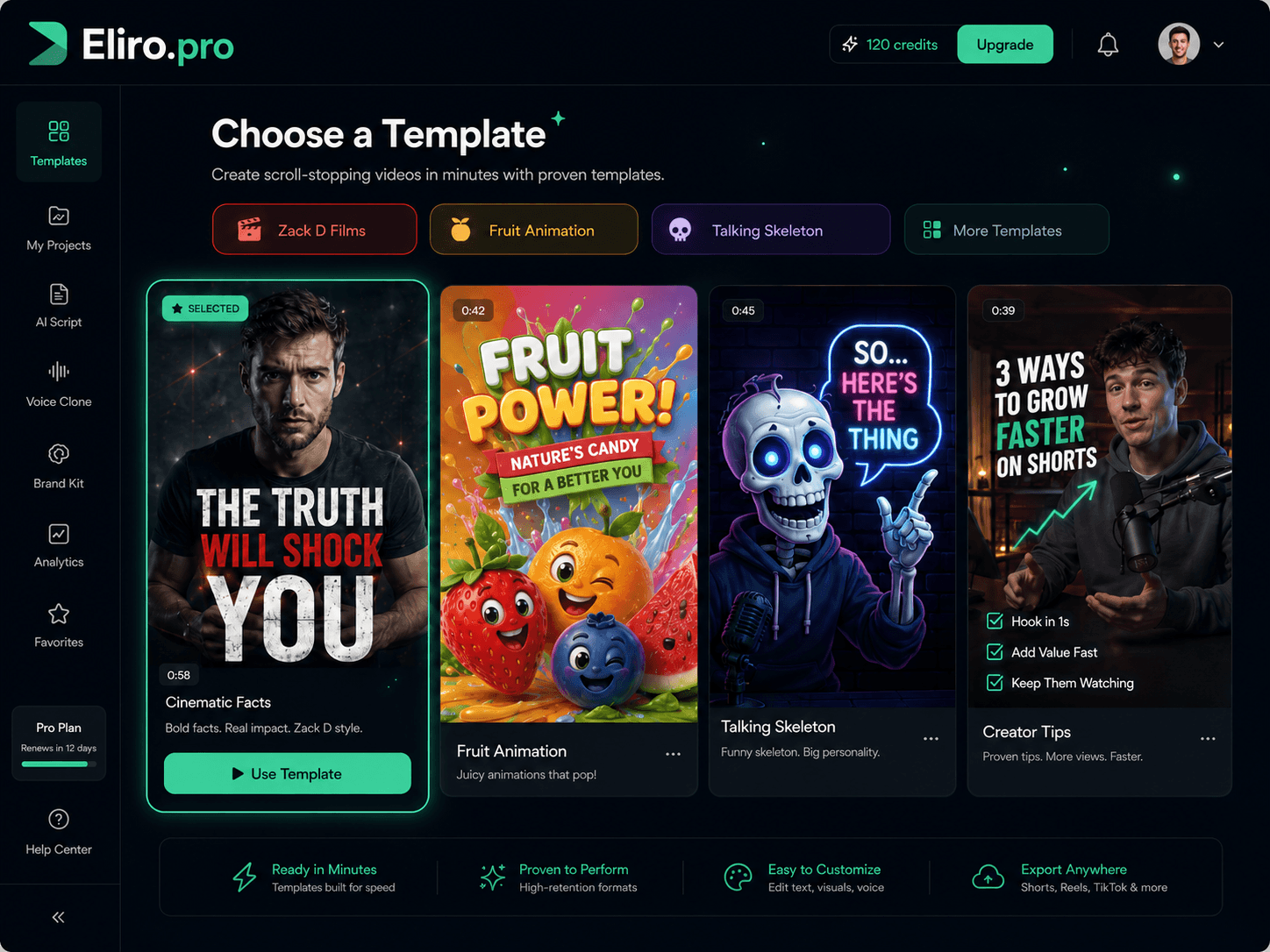AI Brainrot Video Generator creating split-screen gameplay content
