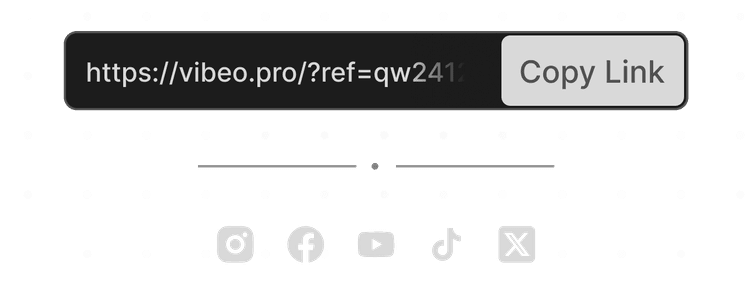 Promote Eliro using your unique referral link